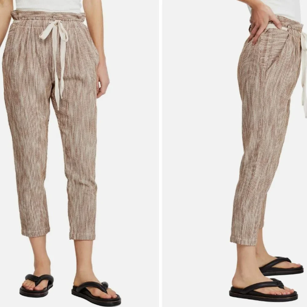 Free People Light At Sunrise Crop Pants | Size 10 - Picture 14 of 14